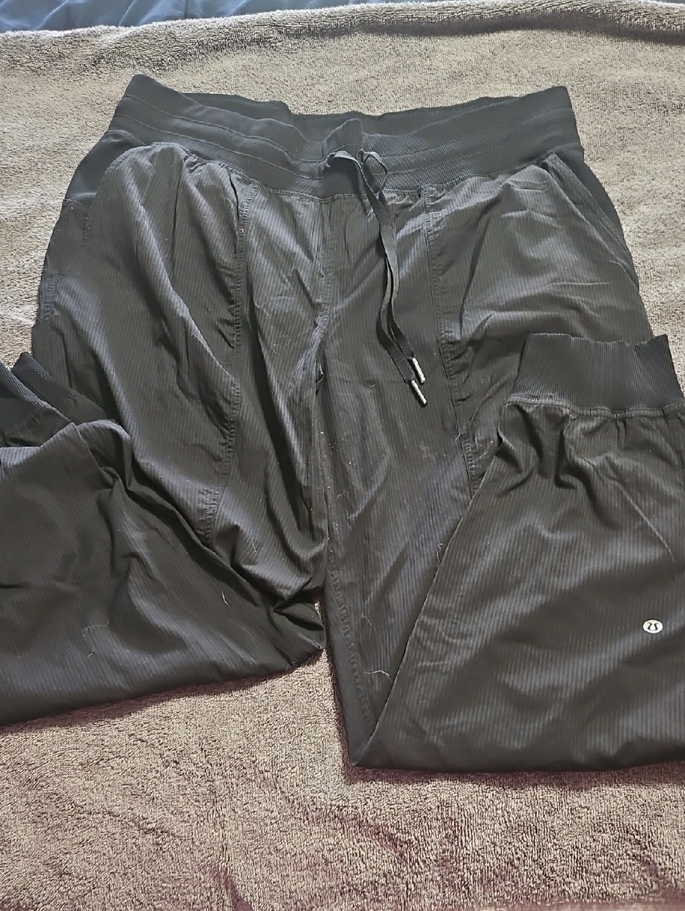 lululemon Womens Black Performance Jogger Studio Pants